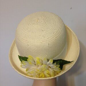 Woman's Yellow Straw Hat